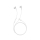 Słuchawka BASEUS Encok CZ19 Wired Earphones Moon White A00182201213-00